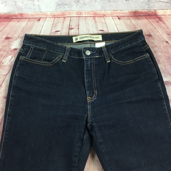 💸Gap Cropped Bootcut denim Jean size 8 - Picture 2 of 8